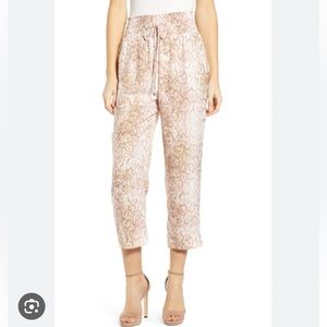 Wayf Amos Smocked Waist Pants